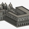 Mô hình Cung điện Doge (Palazzo Ducale) và Vương cung thánh đường San Marco có thể in được - Thumbnail 3