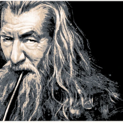 Mô hình Gandalf - Hueforge