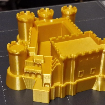 Mô Hình Castel Nuovo (Maschio Angioino) Dễ In Ở Naples