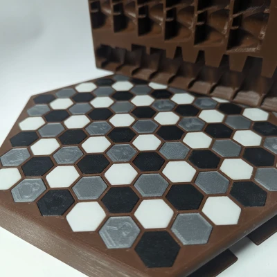 Bộ Cờ Vua Lục Giác Có Nam Châm