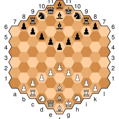 Bộ Cờ Vua Lục Giác Có Nam Châm