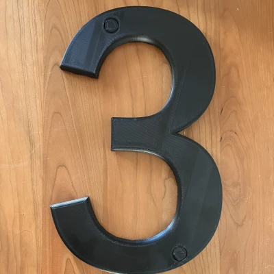 Biển Số Nhà Franklin Gothic