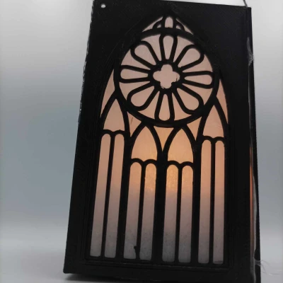 Đèn Gothic Nhỏ Xinh - Dễ In