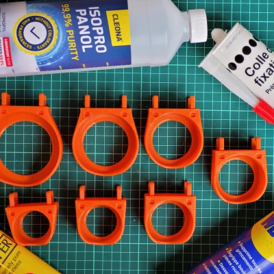 Đế giữ chai Parametric - Phiên bản IKEA SKADIS