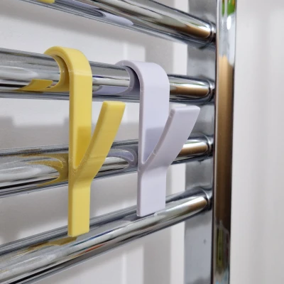 Móc treo khăn gắn thanh sưởi Rail