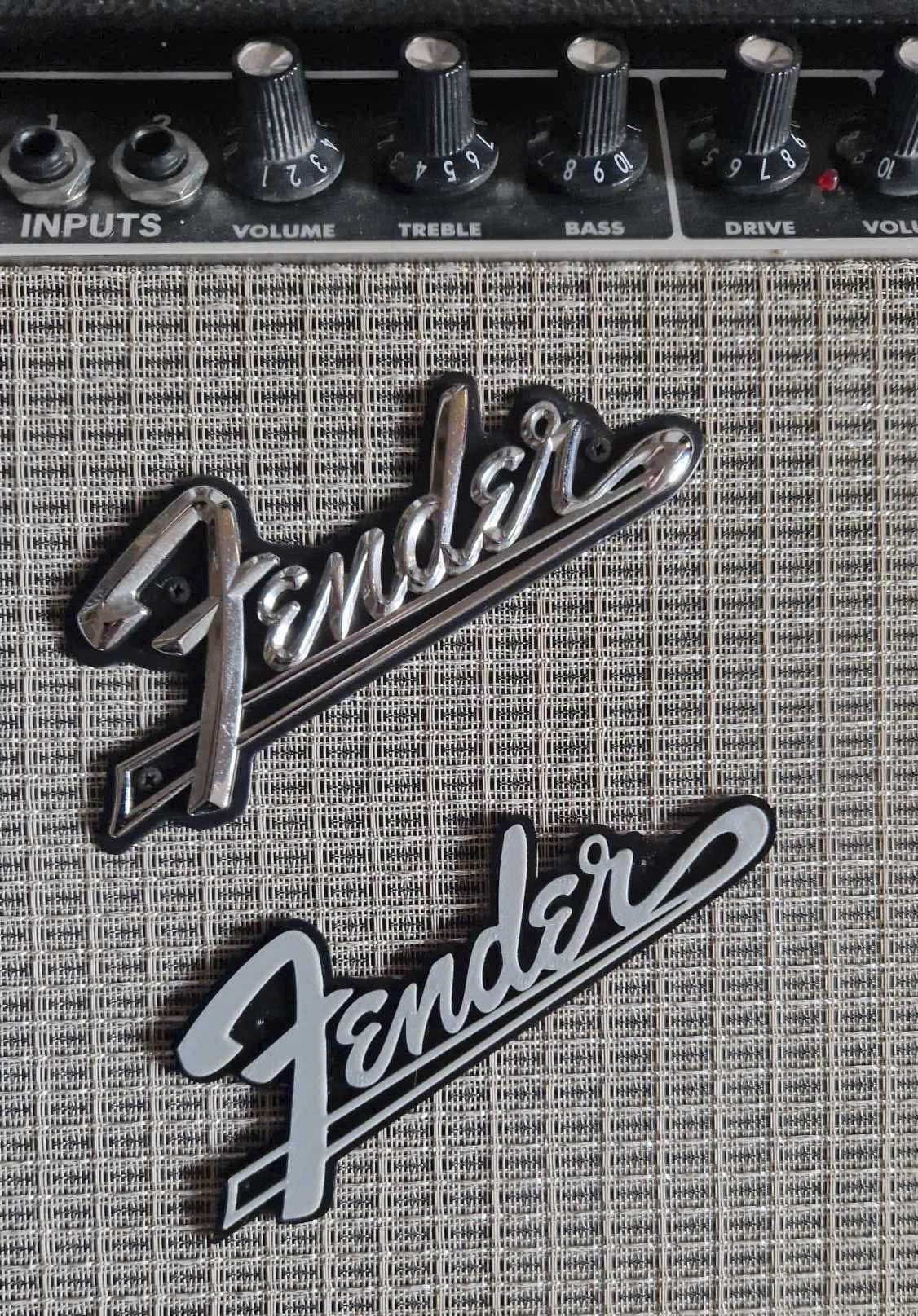 Logo Fender cho amply và thùng đàn guitar