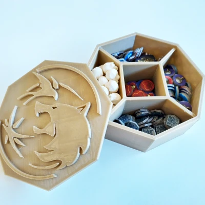 Hộp Đựng Token Đa Trò Chơi