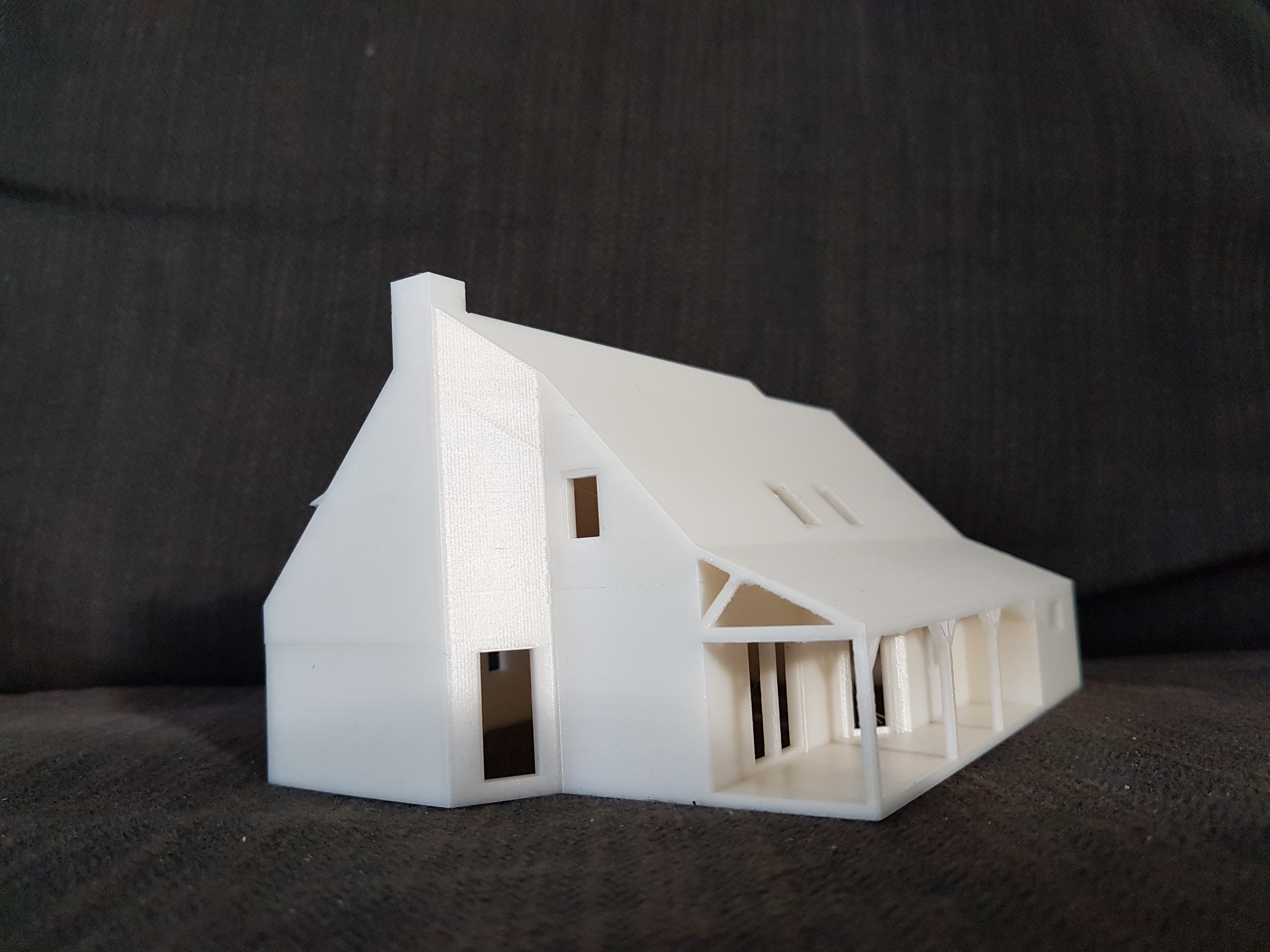 Mô hình nhà lớn dùng làm đèn hoặc trang trí