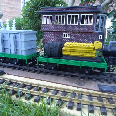 Bộ máy phát điện làm tải cho đường ray LGB