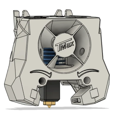 Voron Stealthburner cho TZ V6 với đầu phun E3D V6