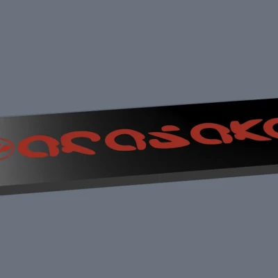 Móc khóa Arasaka Cyberpunk 2077 AMS