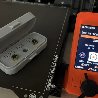 Hộp đựng đầu phun 3 cái 0.25, 0.4, 0.6mm