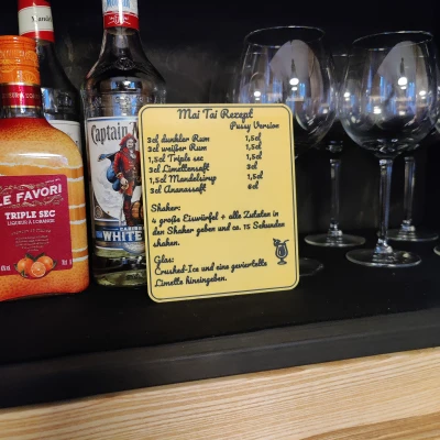 Biển Công Thức Mai Tai