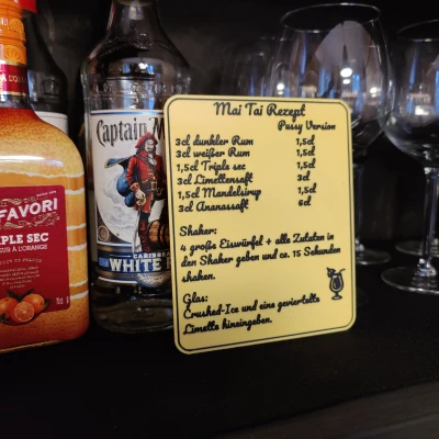 Biển Công Thức Mai Tai