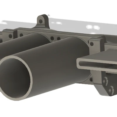 Xe RC "Rocket" - Giá đỡ động cơ và cò kích hoạt