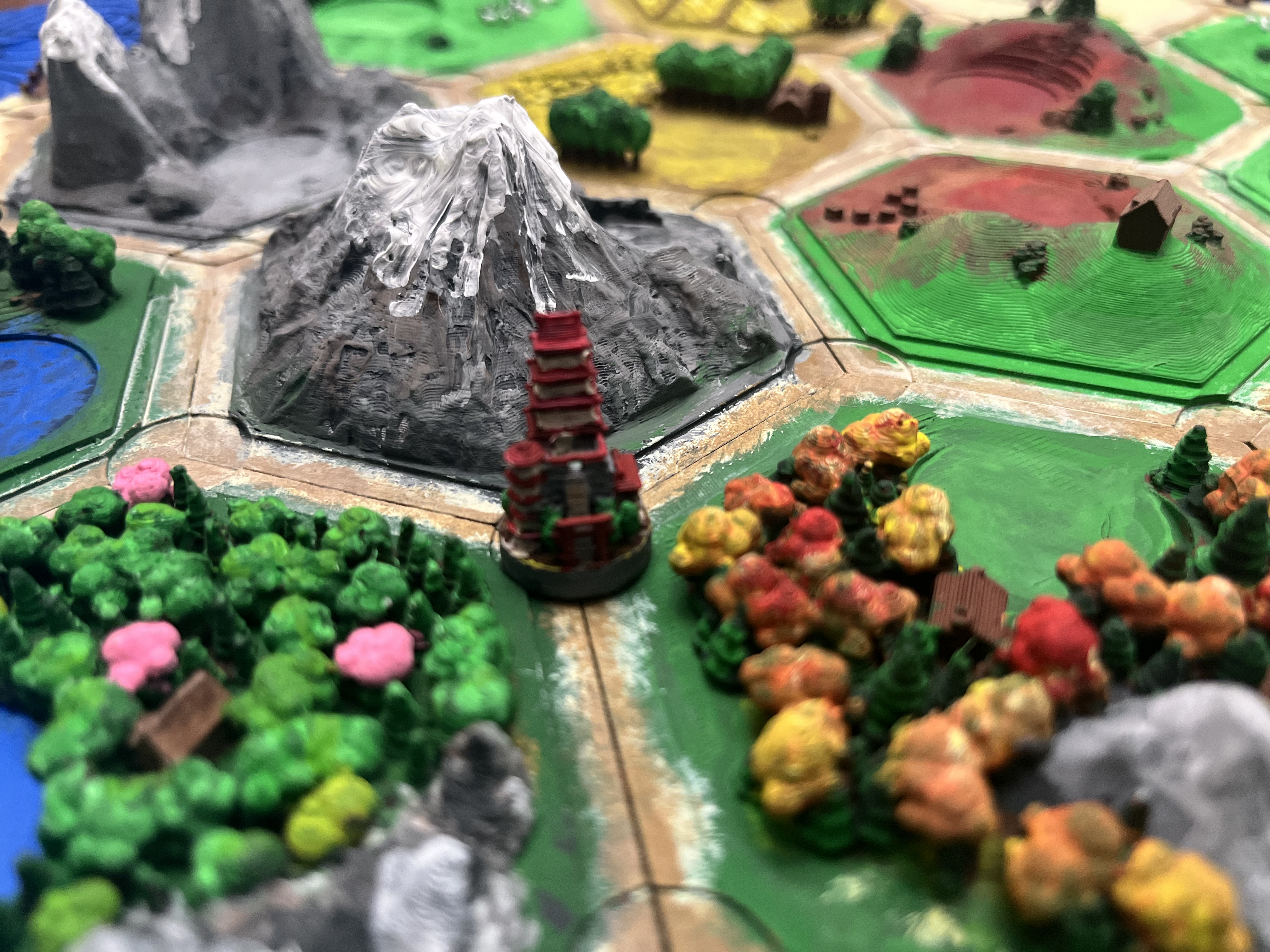 Bộ Quân Catan Nhật Bản - Nhà và Thành Phố