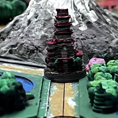 Bộ Quân Catan Nhật Bản - Nhà và Thành Phố