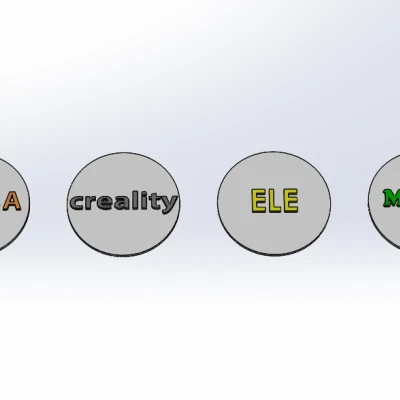 Logo Prusa, Creality và nhiều hơn nữa