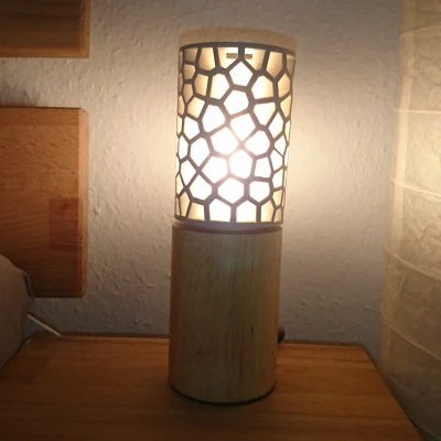 Chụp đèn hình trụ Voronoi cho bóng đèn dài