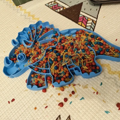 Triceratops - Khay Cảm Giác Cho Bé