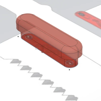 Tăng Thêm Nút Kéo Tay Cầm cho Leatherman FREE P4 hoặc P2