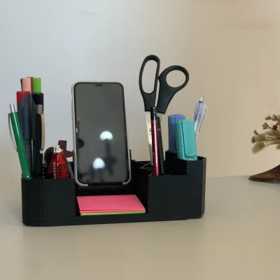 Giá đỡ điện thoại và đồ dùng văn phòng