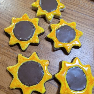 Khuôn Cắt Bánh Quy Hình Hoa Hướng Dương