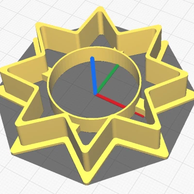 Khuôn Cắt Bánh Quy Hình Hoa Hướng Dương