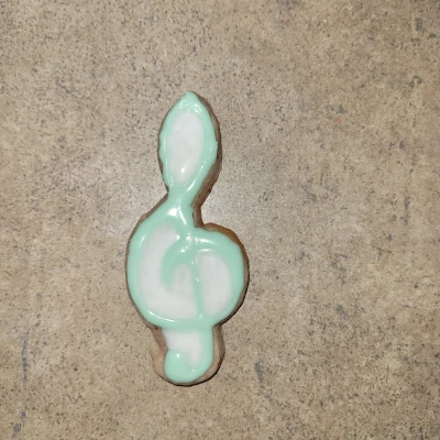 Khuôn Cắt Bánh Hình Nốt Nhạc Treble Clef