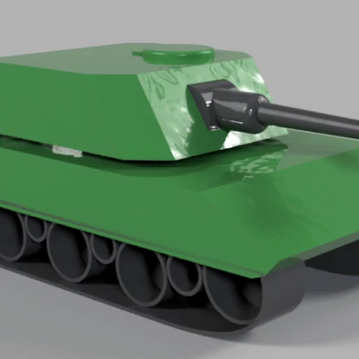 Xe Tăng Đồ Chơi In Dễ Dàng