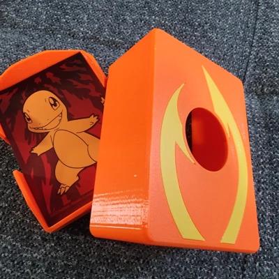 Hộp Đựng Bài Pokemon TCG Dành Cho Bài Có Bao - Hai Chất Liệu