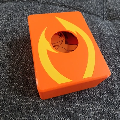 Hộp Đựng Bài Pokemon TCG Dành Cho Bài Có Bao - Hai Chất Liệu