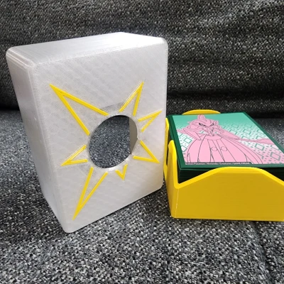 Hộp Đựng Bài Pokemon TCG Dành Cho Bài Có Bao - Hai Chất Liệu