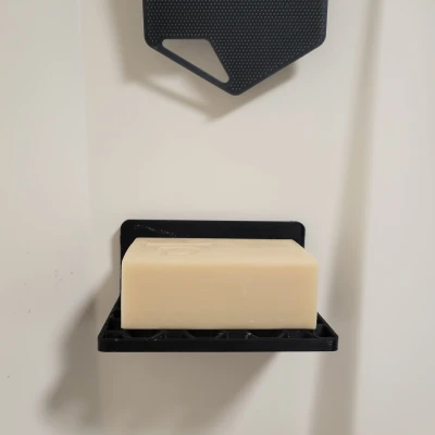 Giá Đựng Xà Bông Cục Cho Phòng Tắm (Phiên Bản Hex)