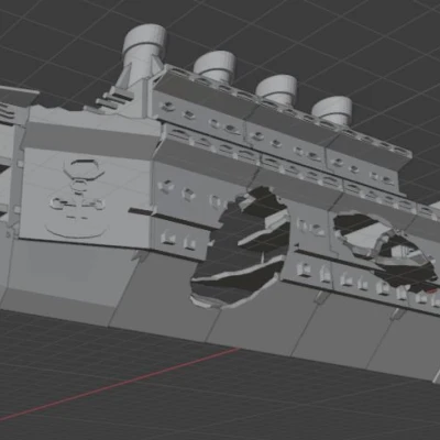 Mô hình Tàu Bị Đắm cho Bể Cá hoặc Dùng Làm Đồ Trang Trí