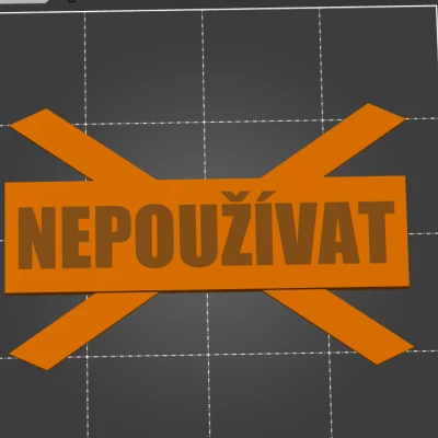 Biển báo "Không sử dụng / Do Not Use" Có Thể Gắn Nam Châm