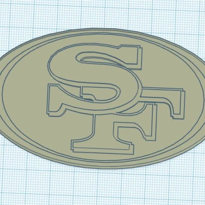 Nam Châm Logo 49ers