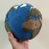 Quả Địa Cầu Địa Hình 5 Màu - Thumbnail 1