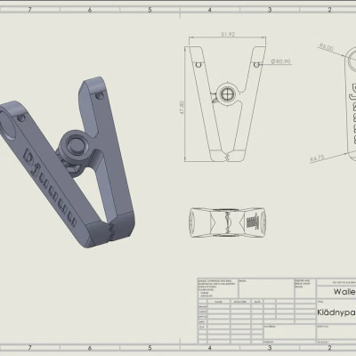 KẸP QUẦN ÁO CHO "IKEA PRESSA"