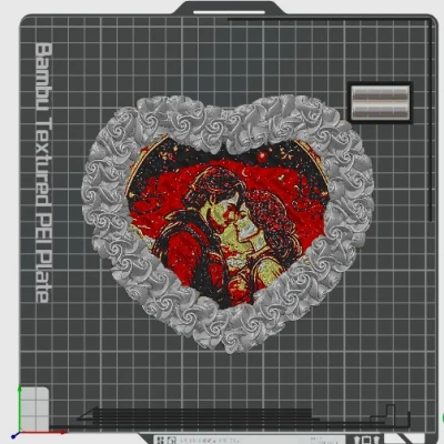 Khung Ảnh Hoa Hồng - Món Quà Valentine Ý Nghĩa