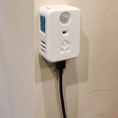 Hộp Cảm Biến Home Assistant / ESP Home V2 (Chuyển động / Nhiệt độ / Độ ẩm / Ánh sáng)
