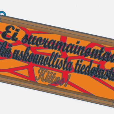 Biển báo 'Không quảng cáo' số 1