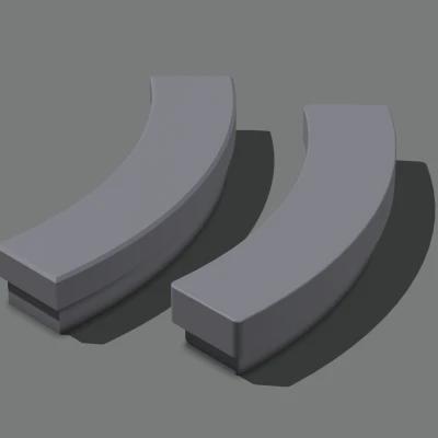 Các chướng ngại vật fingerboard đa dạng