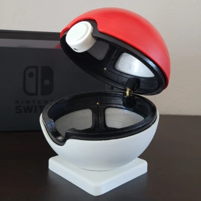 Mẫu Pokeball 3D