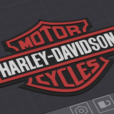 Móc Treo Giáng Sinh Harley Davidson