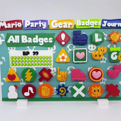 Bộ Huy Hiệu Paper Mario TTYD v2