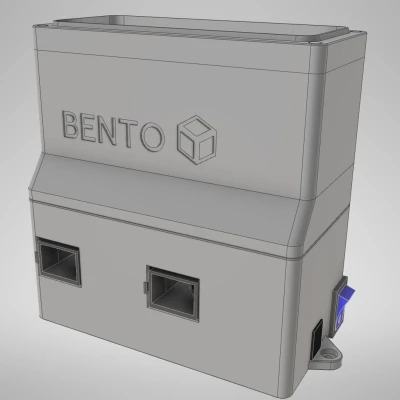 Vỏ & chụp quạt BentoBox v2.0 cấu hình hút 5015