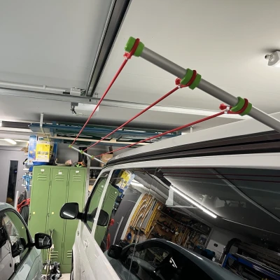 Dây phơi đồ cho VW California C-Rail