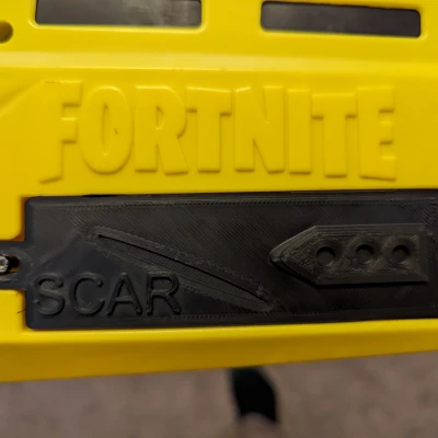 Nắp Pin Súng Nerf Scar Fortnite