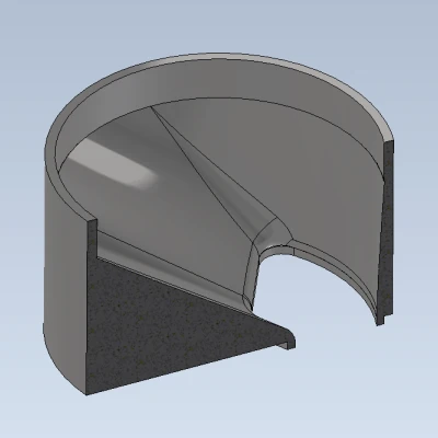 Phễu gắn thêm cho Tháp Xúc Xắc